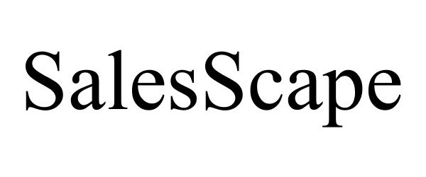 Trademark Logo SALESSCAPE
