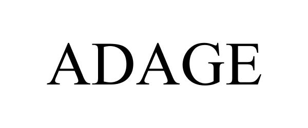 Trademark Logo ADAGE