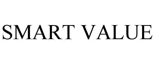 Trademark Logo SMART VALUE