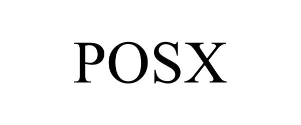 Trademark Logo POSX
