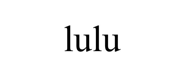 Trademark Logo LULU