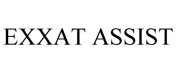 Trademark Logo EXXAT ASSIST