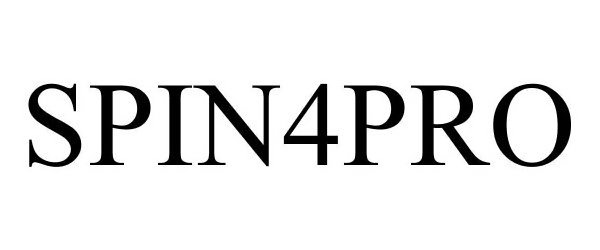 Trademark Logo SPIN4PRO