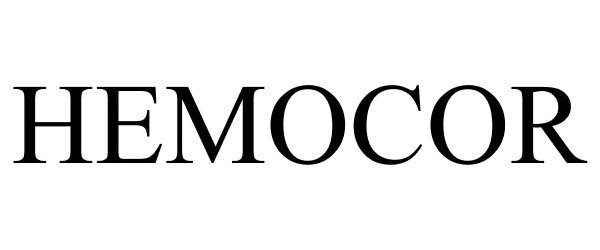 Trademark Logo HEMOCOR