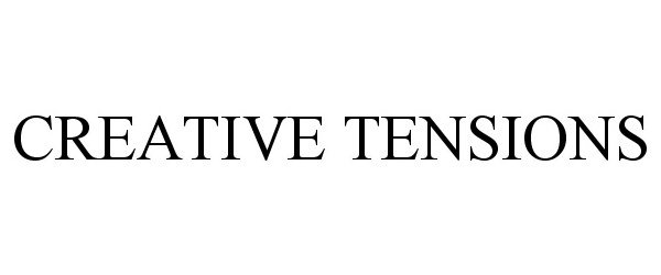 Trademark Logo CREATIVE TENSIONS