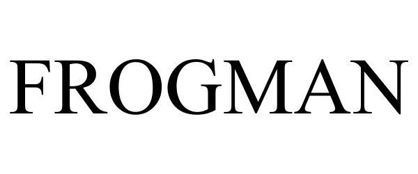 Trademark Logo FROGMAN