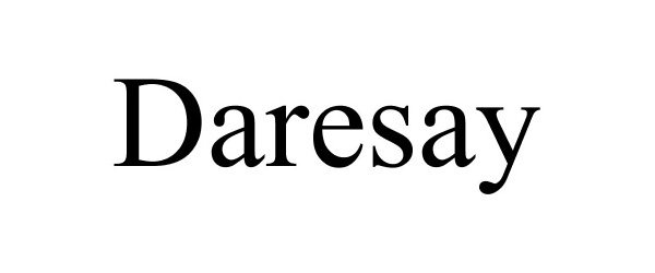 Trademark Logo DARESAY