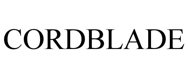 Trademark Logo CORDBLADE