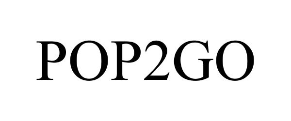 Trademark Logo POP2GO