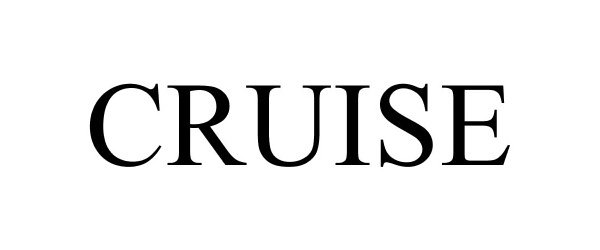 Trademark Logo CRUISE