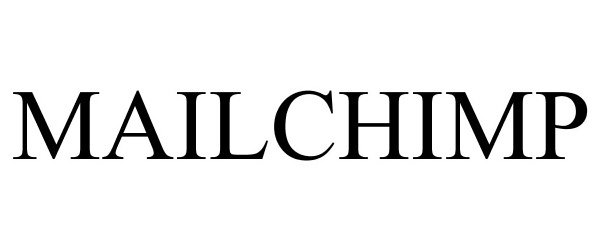 Trademark Logo MAILCHIMP
