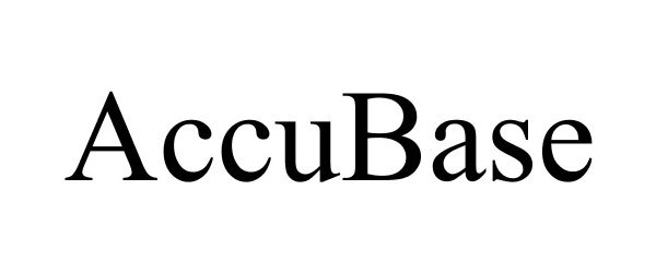 Trademark Logo ACCUBASE