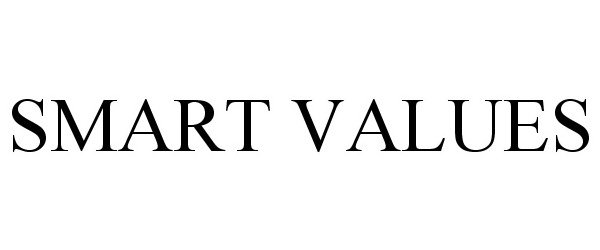 Trademark Logo SMART VALUES