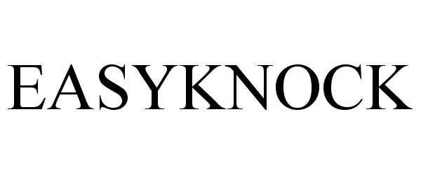 Trademark Logo EASYKNOCK
