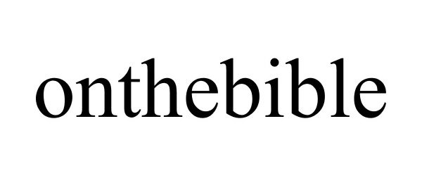 Trademark Logo ONTHEBIBLE