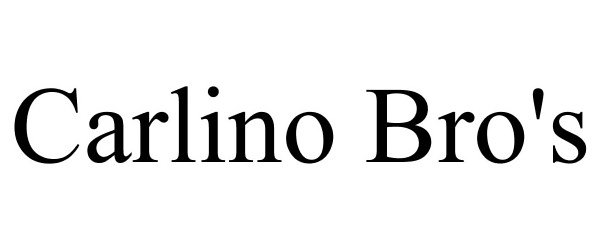  CARLINO BRO'S
