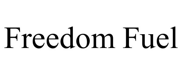Trademark Logo FREEDOM FUEL