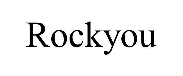 Trademark Logo ROCKYOU