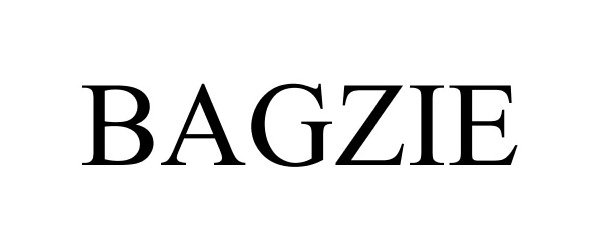 Trademark Logo BAGZIE