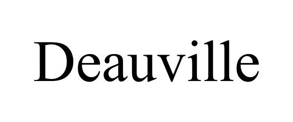 Trademark Logo DEAUVILLE