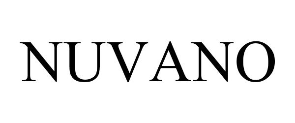 Trademark Logo NUVANO