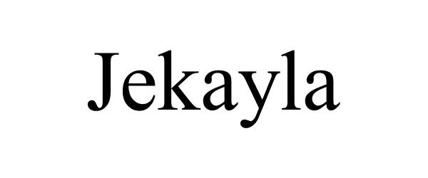 Trademark Logo JEKAYLA