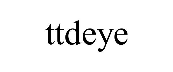 Trademark Logo TTDEYE