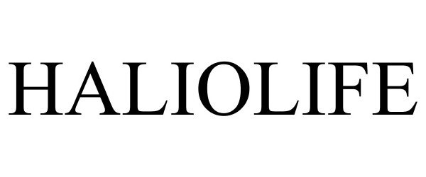 Trademark Logo HALIOLIFE