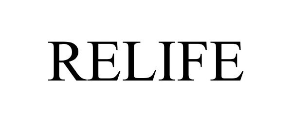 Trademark Logo RELIFE