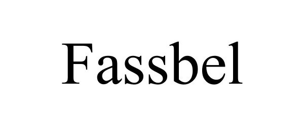 Trademark Logo FASSBEL