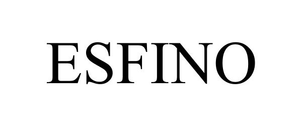 Trademark Logo ESFINO
