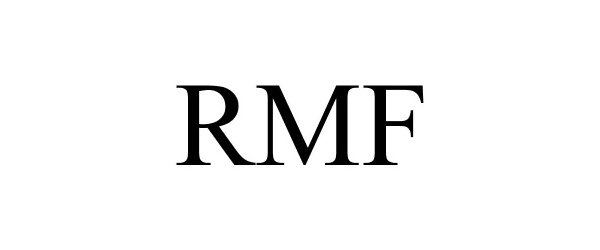 Trademark Logo RMF