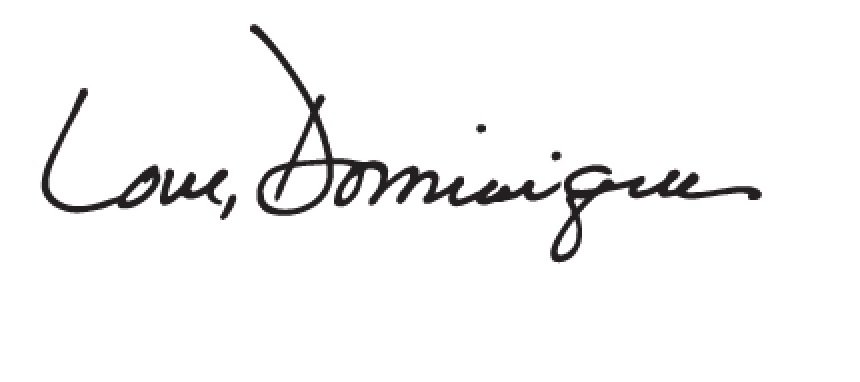 Trademark Logo LOVE, DOMINIQUE