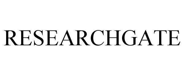 Trademark Logo RESEARCHGATE