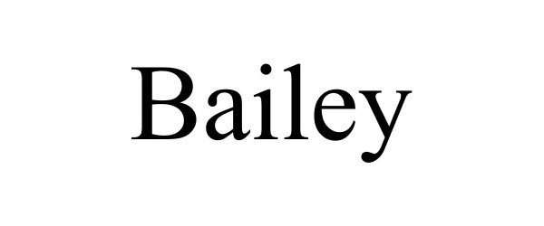  BAILEY