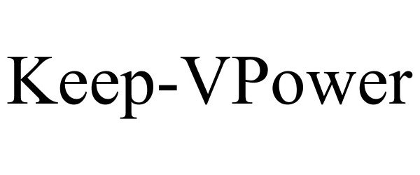 Trademark Logo KEEP-VPOWER