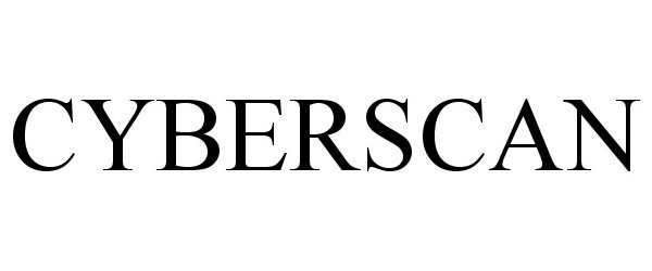 Trademark Logo CYBERSCAN