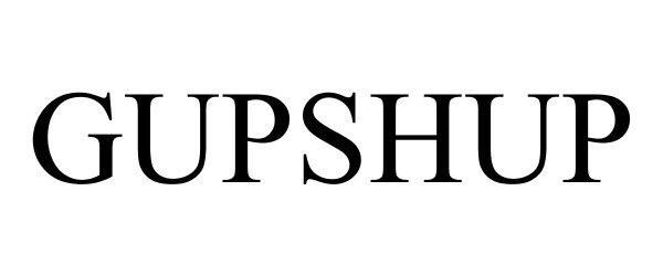 Trademark Logo GUPSHUP