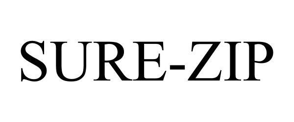 Trademark Logo SURE-ZIP
