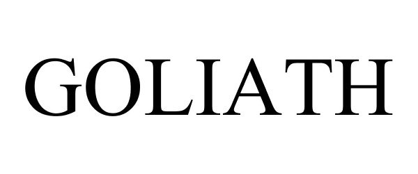 Trademark Logo GOLIATH