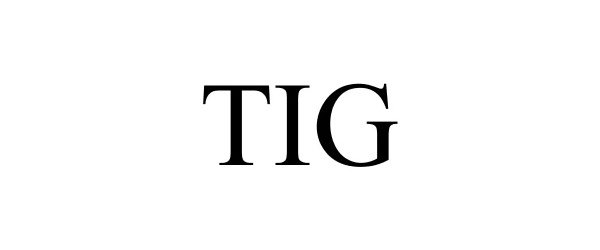 Trademark Logo TIG