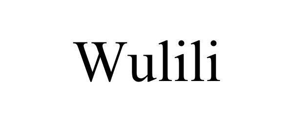 Trademark Logo WULILI