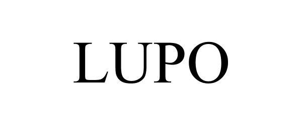 Trademark Logo LUPO