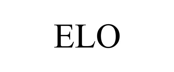 Trademark Logo ELO