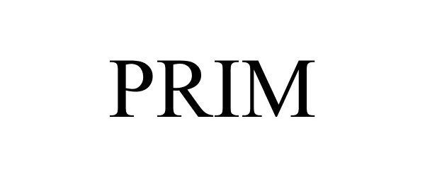Trademark Logo PRIM