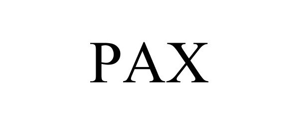 Trademark Logo PAX