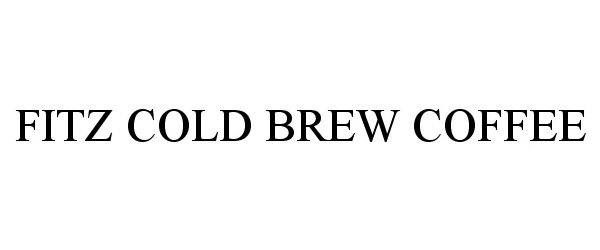  FITZ COLD BREW COFFEE