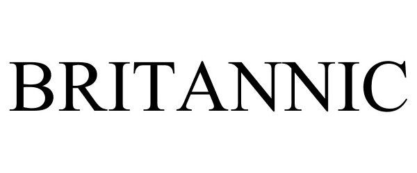 Trademark Logo BRITANNIC