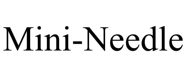 Trademark Logo MINI-NEEDLE