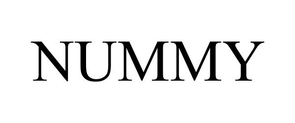 Trademark Logo NUMMY